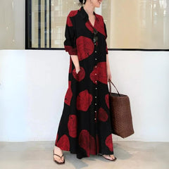 Vestido Chemise Longo Josi