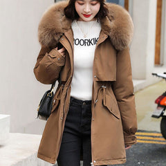 Casaco Parka Feminino Corta Vento Peluciado Flavia - Coradon