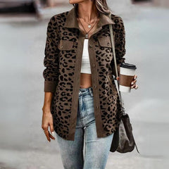 Casaco De Veludo Feminino Onça