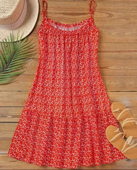 Vestido Curto Floral Paula