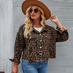 Jaqueta Jeans Feminina Onça July