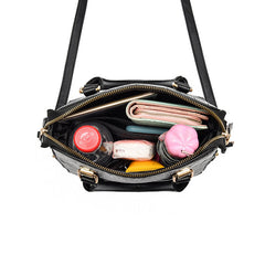 Bolsa Feminina de Couro Alligator - Coradon