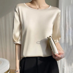 Blusa Feminina De Seda Elise FLASH