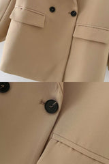 Blazer Feminino Alfaiataria Alongado Elegance