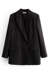 Blazer Feminino Alfaiataria Alongado Elegance