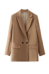 Blazer Feminino Alfaiataria Alongado Elegance