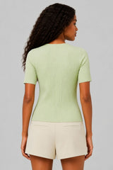 Blusa Canelada Feminina Liz