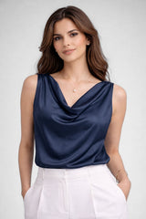 Blusa De Seda Feminina Paula