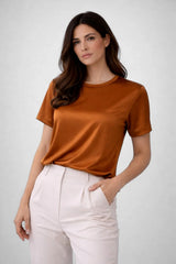Blusa De Seda Feminina Maya