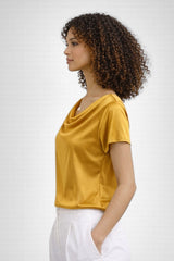 Blusa De Seda Feminina Caryne
