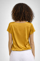 Blusa De Seda Feminina Caryne