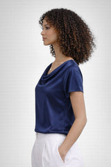 Blusa De Seda Feminina Caryne