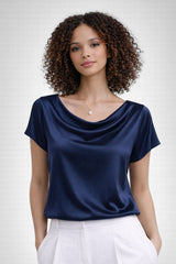 Blusa De Seda Feminina Caryne
