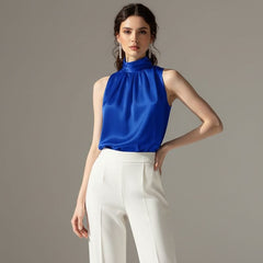 Blusa De Seda Feminina Chanel