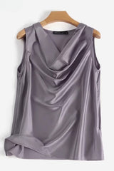Blusa De Seda Feminina Paula