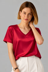 Blusa Feminina De Cetim Alexa
