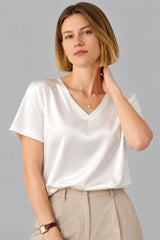 Blusa Feminina De Cetim Alexa