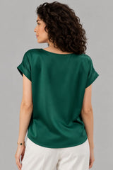 Blusa Feminina De Cetim Eliana