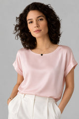 Blusa Feminina De Cetim Eliana