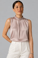 Blusa Feminina De Cetim Hermes