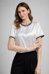 Blusa Feminina De Cetim Marquiori