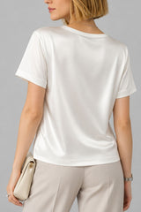 Blusa Feminina De Cetim Maya