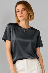 Blusa Feminina De Cetim Maya