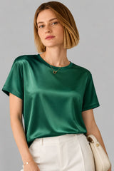 Blusa Feminina De Cetim Maya