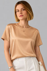 Blusa Feminina De Cetim Maya