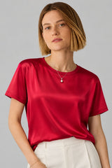 Blusa Feminina De Cetim Maya