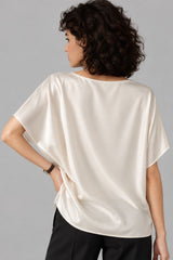 Blusa Feminina De Cetim Nicole