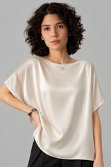 Blusa Feminina De Cetim Nicole