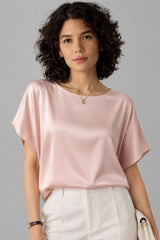 Blusa Feminina De Cetim Nicole