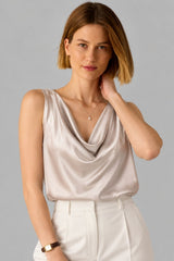 Blusa Feminina De Cetim Paula