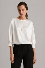 Blusa Feminina De Cetim Pedrita