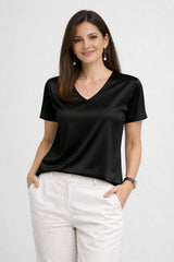 Blusa Feminina De Seda Alexa