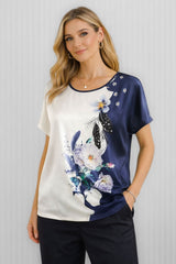 Blusa Feminina De Seda Beth