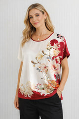 Blusa Feminina De Seda Beth