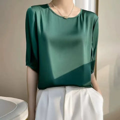 Blusa Feminina De Seda Elise FLASH