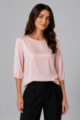 Blusa Feminina De Seda Elise