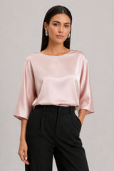 Blusa Feminina De Seda Miriam