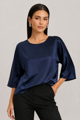 Blusa Feminina De Seda Miriam