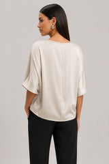 Blusa Feminina De Seda Miriam