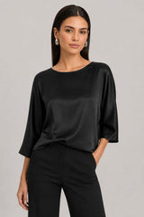 Blusa Feminina De Seda Miriam