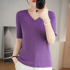 Blusa Feminina Manga 3/4 Mari