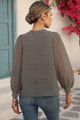 Blusa Feminina Manga Longa Angela