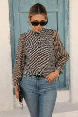 Blusa Feminina Manga Longa Angela