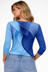 Blusa Manga Longa Feminina Cortelle