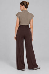 Calça Feminina Pantalona Poliamida Flex