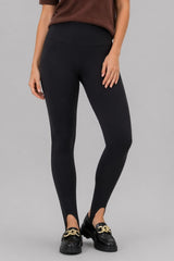 Calça Legging Com Pezinho Flanelada